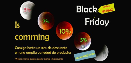 Black Friday 2017 και οι εκπτώσεις της στο Raig