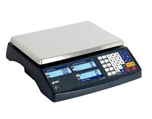 Gram counting scale CK series 3000g, 6000g, 15000g and 30000g