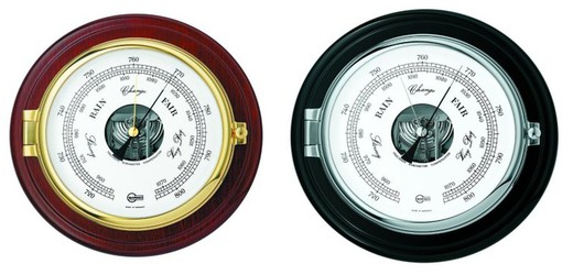 Barigo dubbele capsule ronde barometer