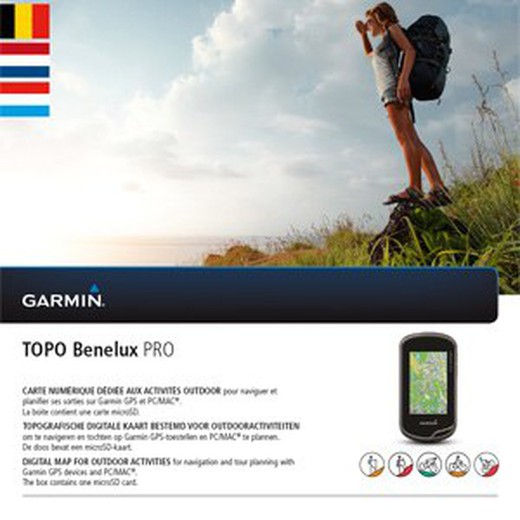 Garmin Topo Benelux Pro mapping