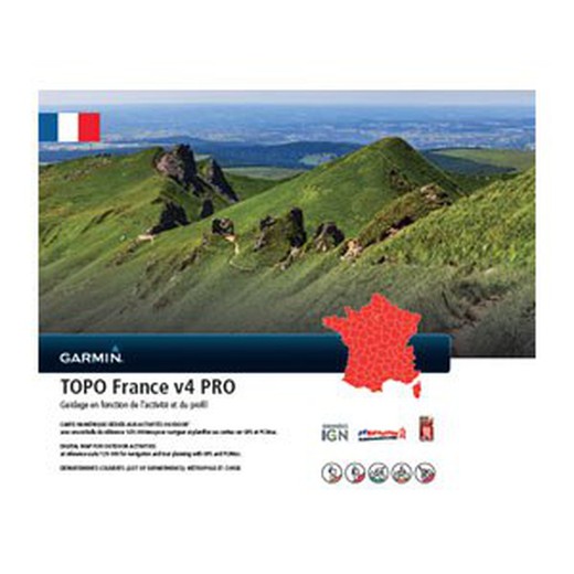 Mapping Garmin Topo France v4.0 Pro