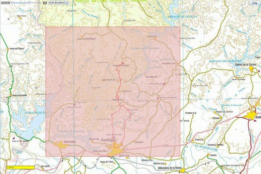 Mapping voor CompeGPS Sierra del Segura I