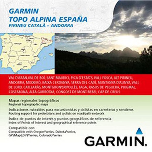 Topo Alpina Spain mapping for Garmin