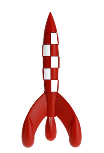 Tintin 17cm rocket