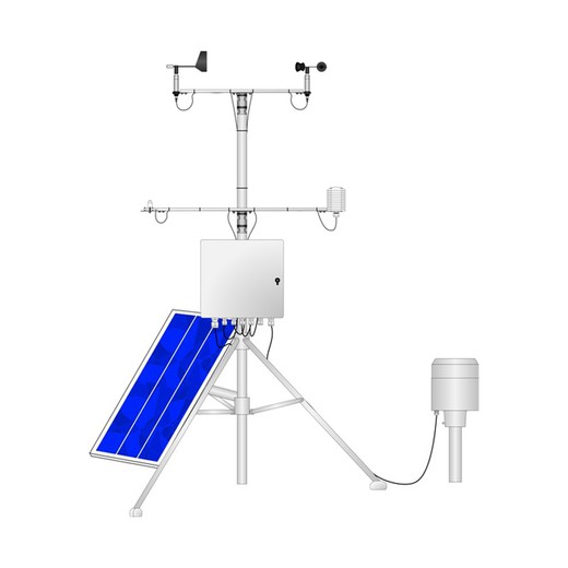 Lambrecht "all-in-one" Professional Weather Station with solar power