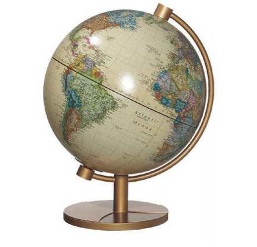 Antik Stellanova Light Political Globe 28 cm