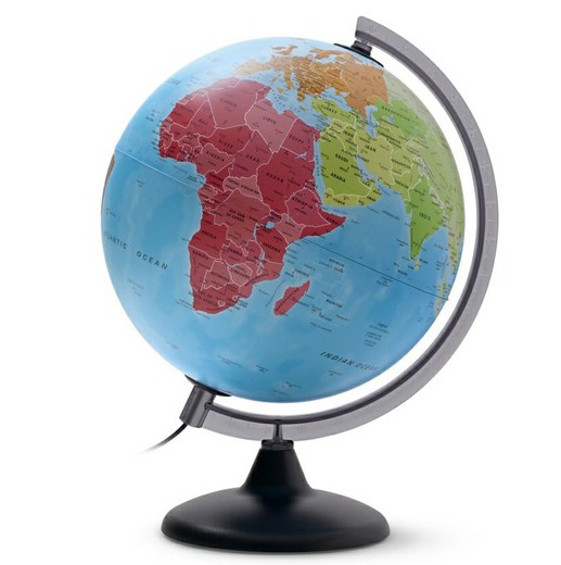 World Continenti political globe 25 cm / 30 cm