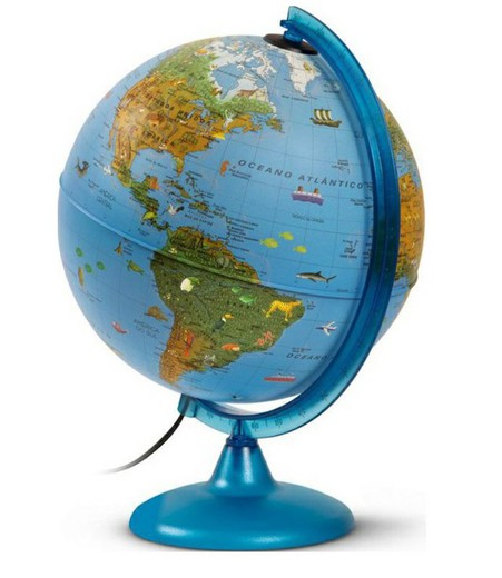 Ark 25 cm political globe