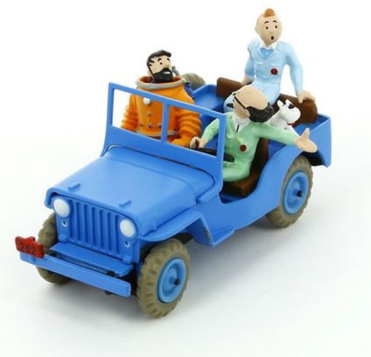 Jeep Willys CJ2A Tintin