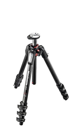 Zestaw statywu Manfrotto MT055 CXPRO4 Carbon + głowica kulowa MVH 502AH 2-kierunkowy