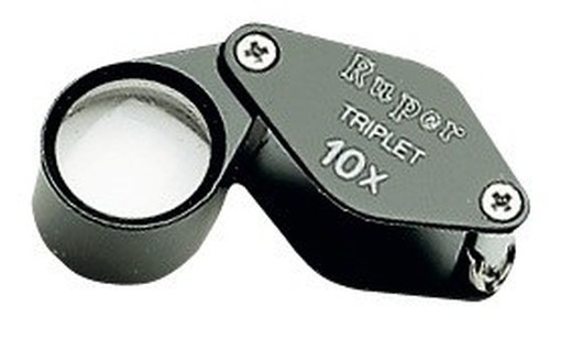 Coddington 10X Triplet Magnifier