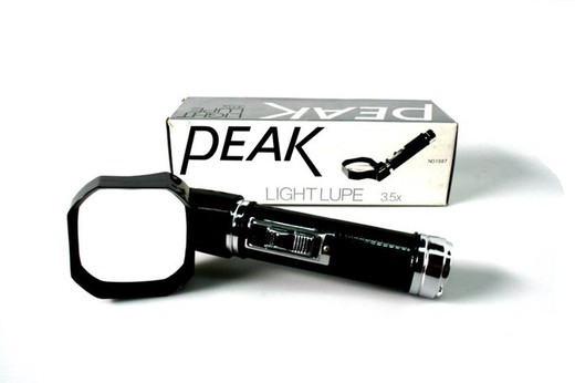 Magnifier Peak con luce 3,5X