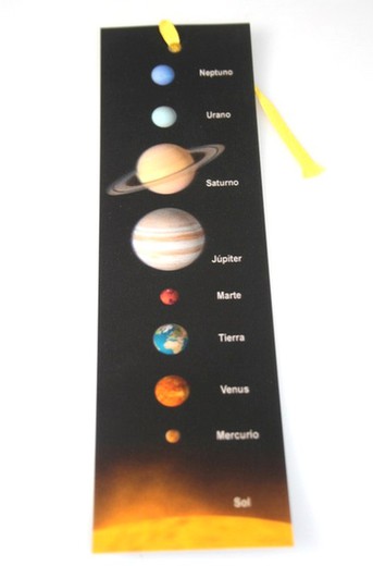 Solar System Bookmark