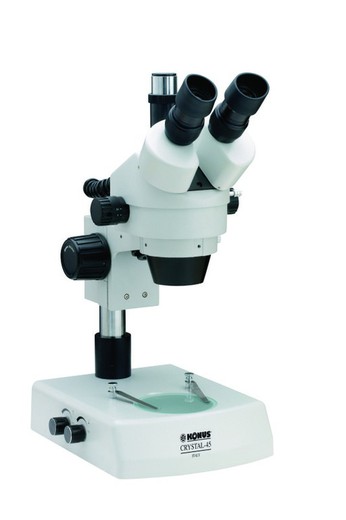 Trinocular Stereoscopic Microscope C. Base Crystal-45 7x45x Zoom