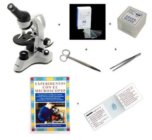 Pack de iniciación a la microscopia - Optika B-20