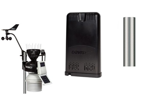 Davis Vantage Pro 2 Plus Trådlös självvakuum Professional Weather Station Pack med Weatherlink Live