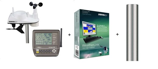 Davis Vantage Vue Profesjonalna stacja pogodowa z Weatherlink USB