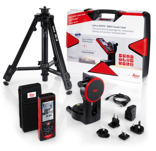 Professional Pack Leica Disto D810 Touch Distance Meter