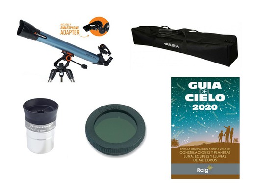 Pack Celestron Inspire 80AZ Telescope