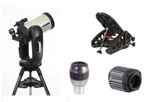 Pack Telescopio CPC Deluxe 1100HD