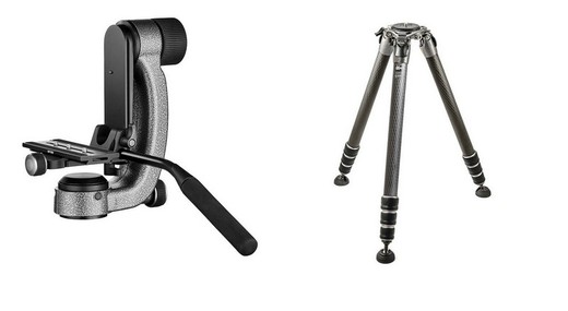 Pack Gitzo Systematic Tripod and Gimbal Gitzo head