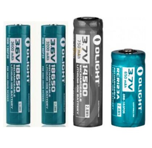 Olight uppladdningsbara batterier