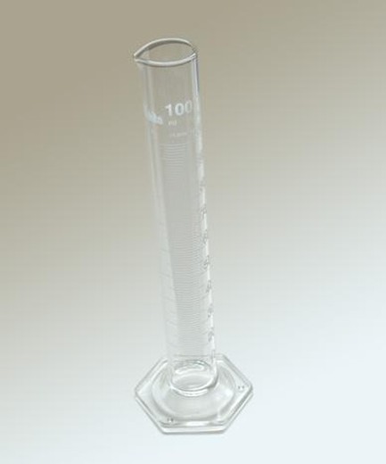 Maatcilinder klasse B glas 5 ml / 10 ml / 25 ml / 50 ml / 100 ml