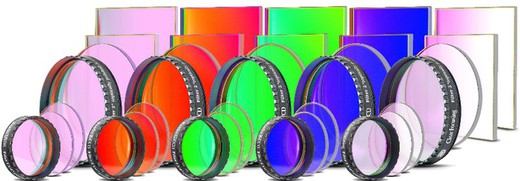 Sæt 5 Baader L-RGB-C CCD-filtre