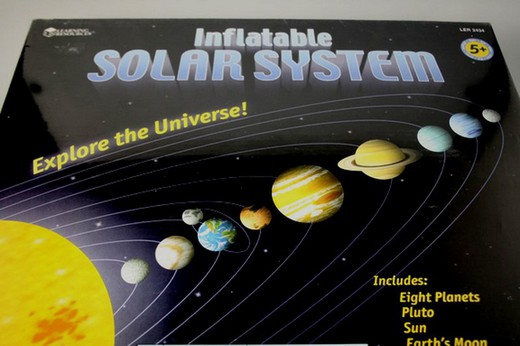 Aufblasbares Sonnensystem