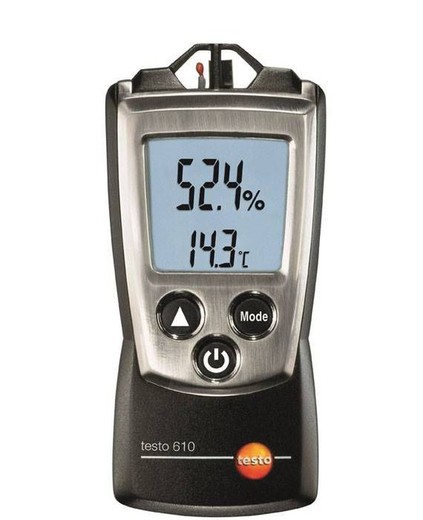 Termo-higrômetro digital Testo 610