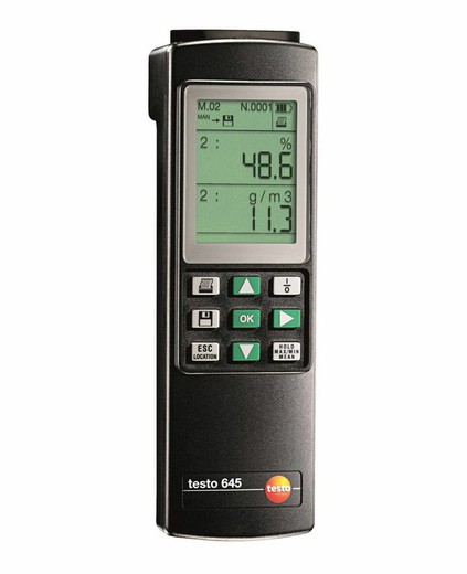 Testo 645 Digital termohygrometer