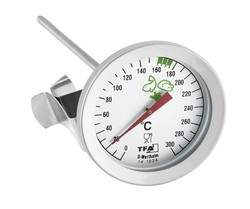 Roestvrijstalen thermometer voor frituurpannen of voedsel