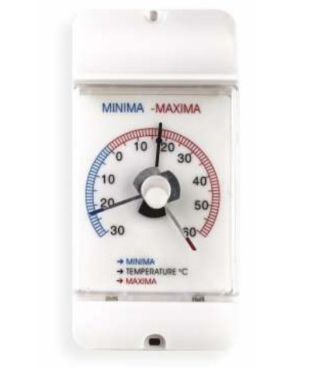 Maximum, minimum and current thermometer