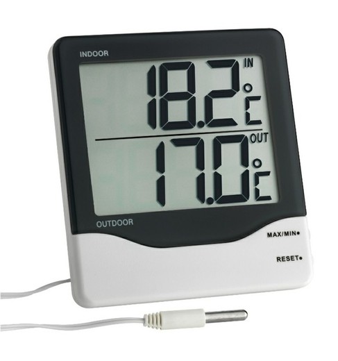 Digitales Thermometer mit interner und externer Sonde TFA 30.1011