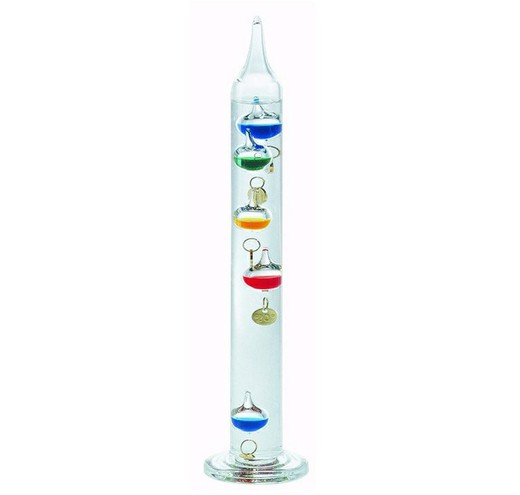 Galileo-Thermometer 34 cm