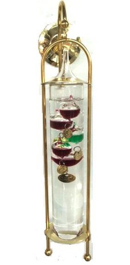 Galileo Golden Wall Thermometer