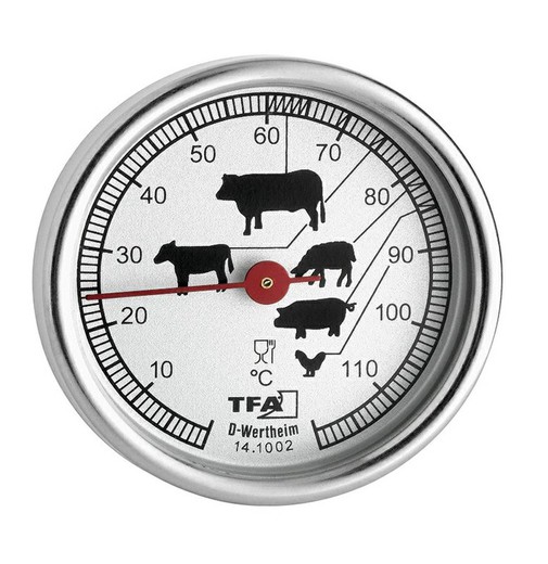 Termometro per carne in acciaio inossidabile