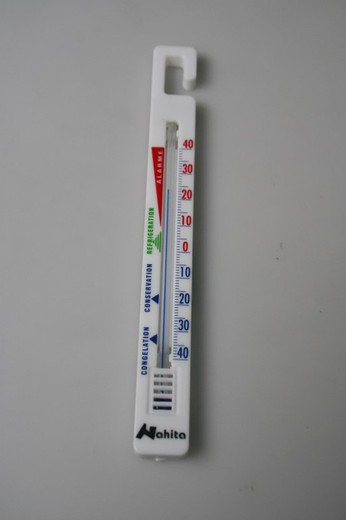 Thermomètre pour réfrigérateur avec crochet 150 mm