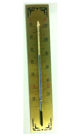 Gold Plate Thermometer -15 / + 50ºC