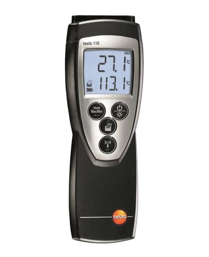 Professionele 1-kanaals thermometer Testo 110