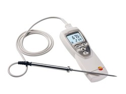 Testo 905-T2 thermometer with probe for flat or uneven surfaces — Raig