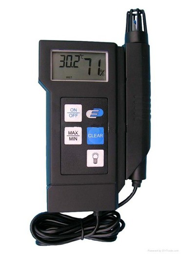 Digital Ambient Thermometer / Hygrometer With Probe -15 + 50ºC