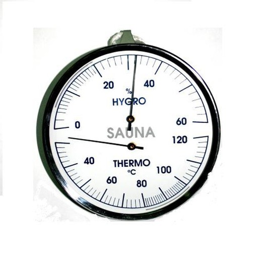 Thermometer / Hygrometer For Sauna