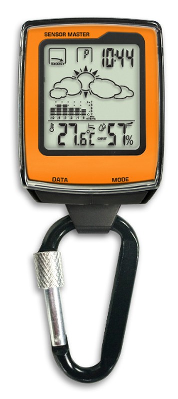 Altimètre numérique, altimètre numérique 8 en 1 Baromètre multifonction  Thermomètre capteur météo portable