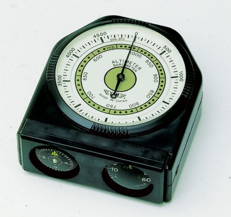 altimetro Multifunzionale per Esterni Barometro termometro termometro Bussola igrometro Keenso Altimetro Multifunzionale 