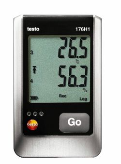Testo 176H Temperatur og fugtighed Datalogger