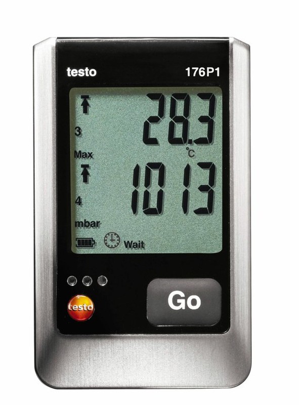 Testo 176P Datalogger for Temperature, humidity and pressure