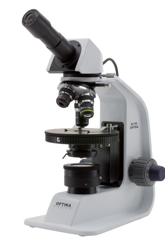 Optika B-150POL Microscope, 400X, Monocular — Raig