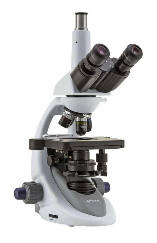 Optika B-293 Microscope, 1000X, Trinocular — Raig