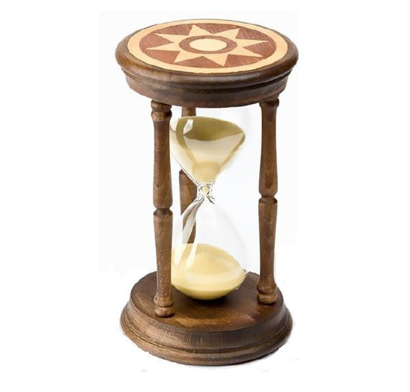 pust Tredive Nægte Timeglas Marquetry 15 min — Raig